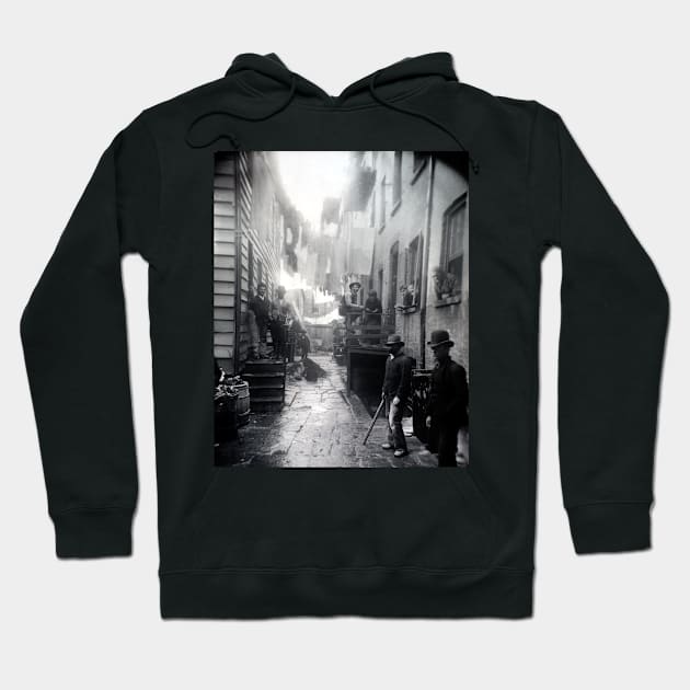 Jacob Riis Bandit's Roost Hoodie by pdpress